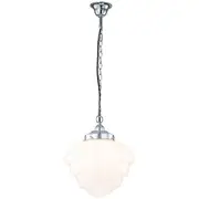 Chrome Art Deco Retro Chain Pendants Lighting Lights Beehive Inspirations