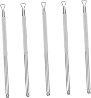 DRESSOOS Pcs Stainless Steel Nail Gel Remover Cuticle Pusher for Remover Gel Nail Art