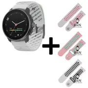 Suunto Race S GPS Watch (TIT CANARY) + R&N Strap Edition