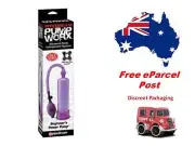 Power Pump Penis Erectile Dysfunction Aid Australian Stock free Post Blue