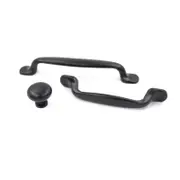 kitchen handles Hampton style matt black