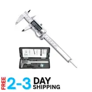 High-Precision 6 Inch Digital Caliper with Large LCD - Stainless Steel Design