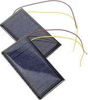 JOINPAYA 2pcs Solar Panel Outdoor for Portable Charger Cars Car Solar Car Solar Panel Solar Micro Energy Storage Portable Solar Charger Polysilicon
