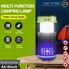 Solar Electric LED Mosquito Zapper Killer Lamp Bug Trap Outdoor Camping Lights