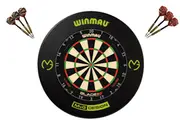 Winmau Blade 6 TRIPLE CORE Dart Board + MVG Dartboard Surround + Darts