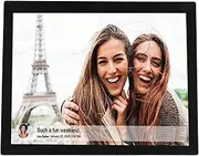 15 Inch Digital Picture Frame, 1024 X 768 Touch Screen Smart Electronic Digital Photo Frame,Built in 32GB Memory, Share Moments Instantly Via App from Anywhere (AU Plug)