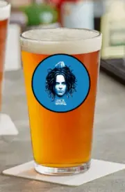 Jack White - Rock and Roll 16oz Pint Beer Mixing Glass Barware Seltzer Cocktail