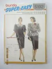 Burda Sewing Pattern - 5192 - Ladies Skirt, Dress - 14-24 - Uncut