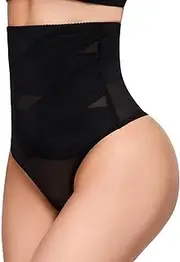 [YADIFEN] Thong Shapewear Tummy Control Underwear for Women High Waisted