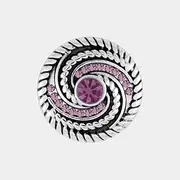 Ginger Snaps Original Dynamite Purple Snap, 20 Millimeter, Jewelry and Accessories