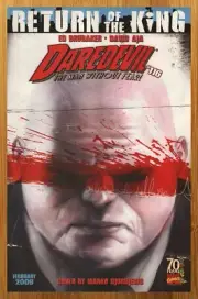 2009 Marvel Comics Daredevil Print Ad/Poster Marko Djurdjevic Kingpin Promo Art