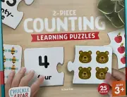 2-Piece Counting Learning Puzzle