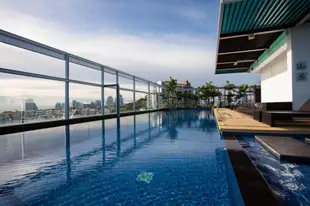 帕塔納克山公寓套房 - 27平方公尺/1間專用衛浴Treetops in South Pattaya