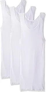 [Fruit of the Loom] Mens 3P25BMP 3-Pack Premium Big Man A-Shirt Short Sleeve Underwear - White
