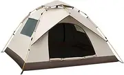 Self-Driving Travel Camping Tent Automatic Quick-Opening Tent Portable Rainproof -Proof Tent Fishing Hiking Shelter Multicolor602 silverglue Coating