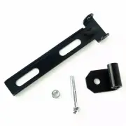 Black Solo Seat Mount Kit Front Bar w/ Swivel Bracket For Harley Chopper Bobber