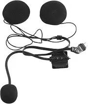 Motorcycle Helmet Bluetooth Headset Microphone Speaker Headset Accessories for Half-Helmet