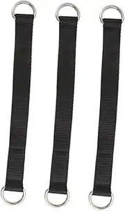 DECOMELODY 3Pcs Fitness Ring Belt Horizontal Bar Hanging Strap for Strength Training Swing Hanging Belt for Home Gym Simple and Durable Exercise Equipment