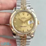 ROLEX 勞力士 潛航者男士腕錶潮流時尚防水日曆機械男錶116233G 送調表器