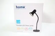 Home Luminaire LED Flexible Desk Lamp Matte Black 5ft cord NEW IN BOX