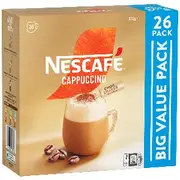 Nescafe Cappuccino Sachets 26 Pack