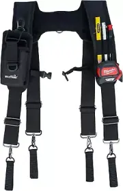 MELOTOUGH Suspenders Tool Belt Suspenders with Phone ...