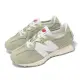 【NEW BALANCE】童鞋 327 Wide 中童 寬楦 橄欖石 白 休閒鞋 親子鞋 復古 NB(PH327LD-W)