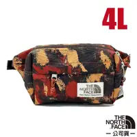 在飛比找PChome24h購物優惠-【美國 The North Face】防潑水休閒腰包4L.斜