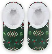 [Caihoyu] House Slippers for Kids Girls Boys Fuzzy Fleece Anti-Skid Sole Lightweight House Shoes Indoor Outdoor Winter Bedroom