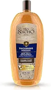 Tio Nacho Thickening Shampoo, Volumizing, Anti Hair Loss & Anti Breakage with Royal Jelly, Nettle & Ginseng, Paraben & Cruelty Free, 32 Fl Oz
