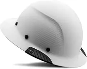 Lift Safety Dax Fiber Resin Full Brim Safety Helmet | 6 Point Suspension for Comfort & Impact Protection