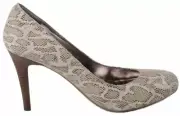 DKNY-TIFFANY Light Tan Snake Pumps New With Box 11M RETAIL $98 NEW !!!