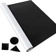 AISIMEE Blank Magnetic Sheet Roll,24”x 10’Strong Magnet Sheets Flexible Roll,30Mil Thickness Magnetic Paper Non Adhesive,White Vinyl Front-Printable-Sign Sheet Safe for Vehicles DIY craft Projects