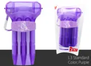L-Style Krystal ONE Customizable Drop Sleeve Dart Case - Purple
