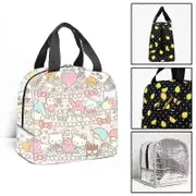 c1020 Kawaii Sanrio My Melody Kids School Insulated Lunch Bag Thermal Cooler Tote Food Children Printed Handbag tbd1020