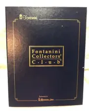 MINT-FONTAININI NATIVITY DARK BLUE COLLECTOR CLUB-SIDE SLOT-BINDER-HARD COVER