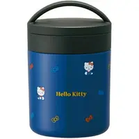 在飛比找樂天市場購物網優惠-小禮堂 Hello Kitty 圓形不鏽鋼保鮮罐 不鏽鋼便當