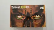 3dfx Voodoo3 3000 PCI Graphics Card Factory Sealed Never Opened Vintage Retro PC