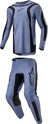 Riding Gear Combo Alpinestars Jersey Small + Pant 30 (sizes: SM/30) Lurv Blue