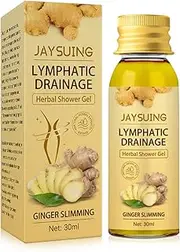 LAPOOH 30ml Ginger Shower Gel Lymphatic Drainage Slimming Shaping Promote Metabolism