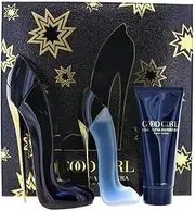 Good Girl by Carolina Herrera for Women - 3 Pc Gift Set 2.7oz EDP Spray, 3.4oz Body Lotion, 1oz Hair Mist