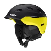 Smith Vantage MIPS Snow Helmet, Matte Black/High Voltage, Medium