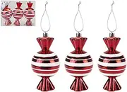 PMS 513723 Candy Cane Sweets | Red/White | 1pc Christmas Decoration