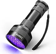 Lepro UV Torch, 51 LED UV Light Torch, 395nm Ultraviolet Flashlight, Blacklight Detector for Pet Urine, Stain, Bed Bugs, Banknote and More