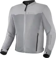SHIMA Openair Motorcycle Textile Jacket, grey, Size L for Men