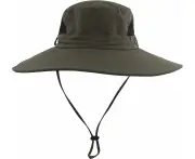 Mens Sun Hats Upf 50+ Waterproof Mesh Wide Brim Bucket Fishing Hat,Army Green