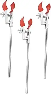 3pcs Universal Clip Flask Red Accessories Burette Stand Chemistry Universal Labs Clamp Labs Burette Clamps Tube Clamp Holder Round Bottom Fixed Clamp Experiment Equipment Pvc Gatuida