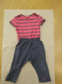 在飛比找Yahoo!奇摩拍賣優惠-Puma 兒童二手休閒服 整套販售不拆賣
