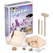 IQCrew by Amscope Gemstone & Rock Exploration Science STEM Activity Kit for Kids