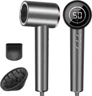 Hair Dryer, 150000RPM Professional High-Speed Negative Ionic Care Blow Dryer,